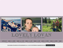 Tablet Screenshot of lovelylovan.blogg.se