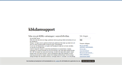 Desktop Screenshot of kbkdamsupport.blogg.se