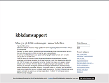 Tablet Screenshot of kbkdamsupport.blogg.se