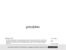 Tablet Screenshot of grizzlybus.blogg.se