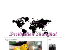 Tablet Screenshot of destinationshanghai.blogg.se
