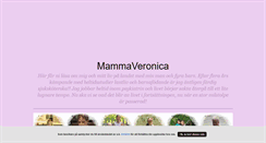 Desktop Screenshot of mammaveronica.blogg.se
