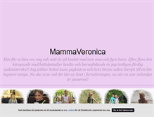 Tablet Screenshot of mammaveronica.blogg.se