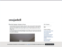 Tablet Screenshot of ensojanbell.blogg.se