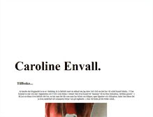Tablet Screenshot of carolineenvall.blogg.se