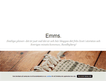 Tablet Screenshot of festligaplaner.blogg.se