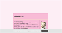 Desktop Screenshot of missgredelin.blogg.se