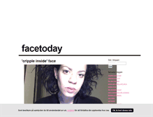 Tablet Screenshot of facetoday.blogg.se