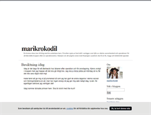 Tablet Screenshot of marikrokodil.blogg.se