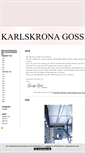 Mobile Screenshot of karlskronagossips.blogg.se