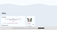 Desktop Screenshot of frifoto.blogg.se