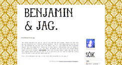 Desktop Screenshot of benjaminochjag.blogg.se