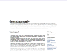Tablet Screenshot of dennadagenettliv.blogg.se