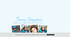 Desktop Screenshot of fannysjogestam.blogg.se