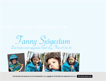 Tablet Screenshot of fannysjogestam.blogg.se