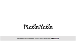 Desktop Screenshot of malinkalin.blogg.se