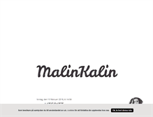 Tablet Screenshot of malinkalin.blogg.se