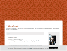 Tablet Screenshot of lifeofandi.blogg.se