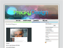 Tablet Screenshot of freakydesign.blogg.se