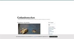 Desktop Screenshot of gotlandssmycken.blogg.se