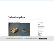 Tablet Screenshot of gotlandssmycken.blogg.se