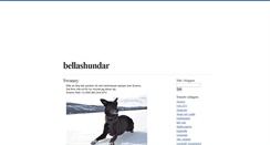 Desktop Screenshot of bellashundar.blogg.se