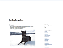 Tablet Screenshot of bellashundar.blogg.se