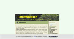 Desktop Screenshot of parkettbutiken.blogg.se