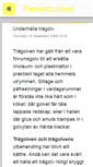 Mobile Screenshot of parkettbutiken.blogg.se