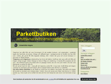 Tablet Screenshot of parkettbutiken.blogg.se