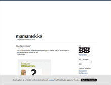 Tablet Screenshot of mamamekko.blogg.se