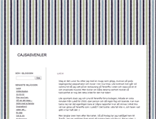 Tablet Screenshot of cajsasvenler.blogg.se