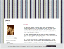 Tablet Screenshot of lanas.blogg.se