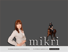 Tablet Screenshot of mikri.blogg.se