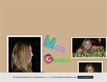 Tablet Screenshot of moagadelius.blogg.se