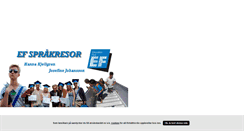 Desktop Screenshot of efsprakresor.blogg.se