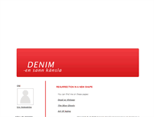 Tablet Screenshot of denim.blogg.se