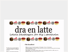 Tablet Screenshot of draenlatte.blogg.se