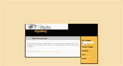 Desktop Screenshot of mystery.blogg.se