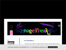 Tablet Screenshot of nagelfreak.blogg.se