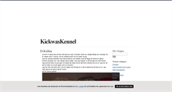 Desktop Screenshot of kickwaskennel.blogg.se