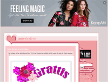 Tablet Screenshot of amysbelive.blogg.se