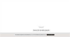 Desktop Screenshot of malinkarlsson.blogg.se