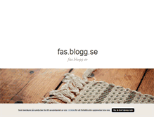 Tablet Screenshot of fas.blogg.se