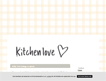Tablet Screenshot of kitchenlove.blogg.se