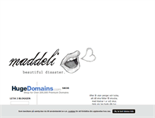 Tablet Screenshot of maddeli.blogg.se