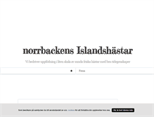 Tablet Screenshot of norrbacken.blogg.se