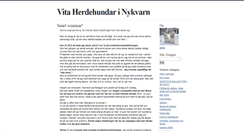 Desktop Screenshot of bergerblancsuisse.blogg.se