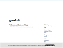 Tablet Screenshot of ginazhubi.blogg.se
