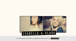 Desktop Screenshot of isabellaklara.blogg.se